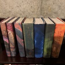 Usado, Juego de libros de tapa dura de Harry Potter 1-7 con chaquetas antipolvo J. K. Rowling segunda mano  Embacar hacia Argentina