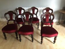 Mahogany dining chairs for sale  LIVERPOOL