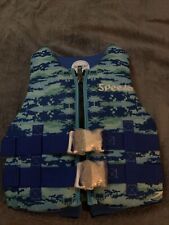 Speedo NWOT Life Jacket Kids 50-99 Lbs Boating Swimming Summer for sale  Shipping to South Africa