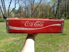 Vintage Red Wooden Coke Bottle Coca Cola Soda Crate Case - Marked Pittsburgh PA for sale  Shipping to South Africa