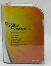 Microsoft Office Professional 2007 Full Retal Version Complete Windows Software, used for sale  Shipping to South Africa
