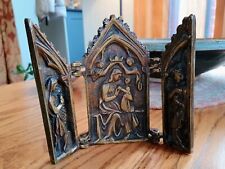 Antique brass religious for sale  LEOMINSTER