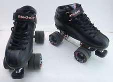 Patins de velocidade internos masculinos Riedell R3 Cayman preto Roller Derby tamanho 6 (W 6.5 - 7), usado comprar usado  Enviando para Brazil