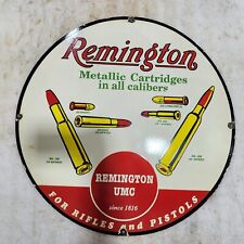 Placa de esmalte redonda Remington 30 polegadas comprar usado  Enviando para Brazil