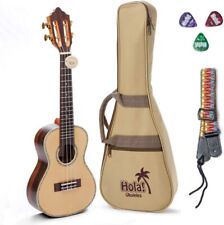 Hola! Ukulele de concerto profissional Music HM-424SSR+, 24" - topo de abeto sólido comprar usado  Enviando para Brazil