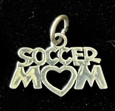 soccer mom silver charm for sale  Lynchburg