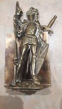 Brass medieval crusader for sale  NEWPORT