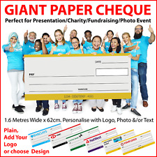 5ft large cheque for sale  HALESOWEN