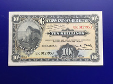 Gibraltar shillings banknote for sale  PEACEHAVEN