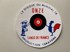 Sticker disque mundial d'occasion  Maulévrier