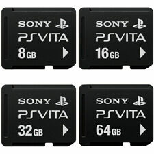 Tarjeta de memoria Sony PS Vita oficial Playstation 64 GB, 32 GB, 16 GB, 8 GB, 4 GB PRUEBA USADA segunda mano  Embacar hacia Mexico