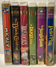 Lot Of 6 Disney VHS Gold Collection Ltd Edition 30th 45th Anniversary Classics, used for sale  Canada
