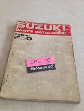 Suzuki parts list d'occasion  Decize