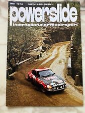 Powerslide magazine motorsport d'occasion  Saint-Didier-au-Mont-d'Or