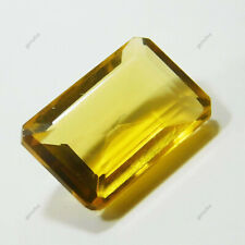 Used, Natural Yellow Mexico Danburite Emerald Cut 10.15 Ct Certified Loose Gemstone for sale  Shipping to South Africa