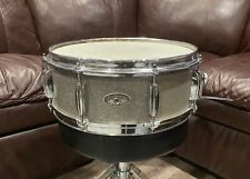 VINTAGE Rhythmline MIJ 14x5 snare drum 1960s - Silver Sparkle for sale  Shipping to South Africa