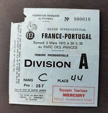 Ticket portugal 1973 d'occasion  Loon-Plage