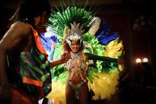 Samba kostüm brasilianischer gebraucht kaufen  Saalfeld/Saale