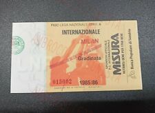 Biglietto derby inter usato  Cuneo