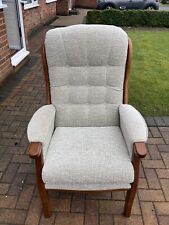 Pale green armchair for sale  DURHAM