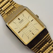 Antigo Citizen relógio social masculino quartzo unissex tom dourado regata aço 6031-843452-Ck comprar usado  Enviando para Brazil