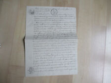 Manuscrit marechal moncey d'occasion  Meudon