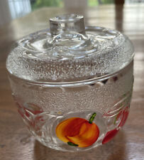 Glass compote jar for sale  SOUTHPORT