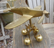 Brass spitfire plane for sale  WORTHING