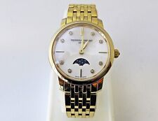 Relógio feminino Frederique Constant fase da lua diamantes FC-206X1S5/6, usado comprar usado  Enviando para Brazil