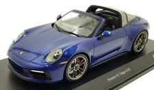 Minichamps escala 1/18 diecast 155 061060 - Porsche 911 Targa 4 GTS azul metido, usado segunda mano  Embacar hacia Argentina