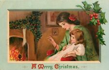 Embossed christmas postcard for sale  Redding