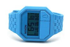 Relógio digital unissex de borracha azul celeste NIXON Robot Rock Re-run A169-917 comprar usado  Enviando para Brazil