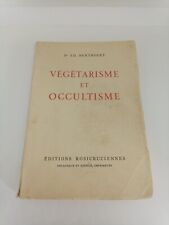 Vegetarisme occultisme rose d'occasion  Habsheim