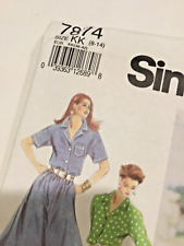 Simplicity pattern number for sale  Georgetown