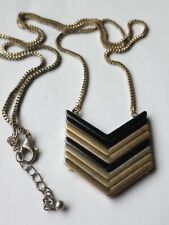 Chevron necklace articulated for sale  Battle Creek