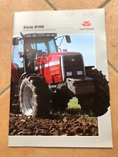 TRACTEUR MASSEY FERGUSON Série 8100 ( six tracteurs ) - brochure publicitaire , occasion d'occasion  La Roche-sur-Yon