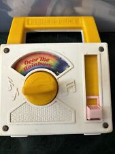 Vintage 1981 FISHER PRICE Over the Rainbow Radio Music Box Zabawka DZIAŁA Windup, używany na sprzedaż  Wysyłka do Poland