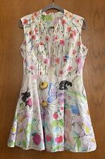 Vestido Paul & Joe Sister caprichoso Floral Jardín Gato Sin Mangas Cuello en V Talla 40/8  segunda mano  Embacar hacia Argentina