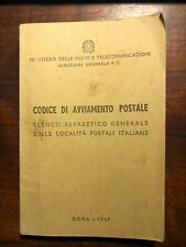 Manuale codice avviamento usato  Italia