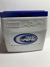 VINTAGE COLEMAN PERSONAL 16 QT. LOGOTIPO COOLER TEAM PEPSI comprar usado  Enviando para Brazil