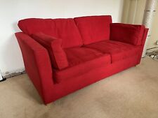 Red seater sofa for sale  BRISTOL