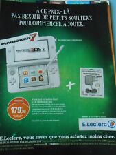 Publicté Advertising 2014  Nintendo 3 DS XL Mariokart 7, usado segunda mano  Embacar hacia Argentina