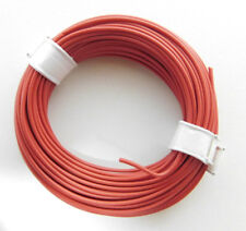 Gebraucht, 10 m Litze/Kabel ROT z.B. für Märklin Spur H0 Modellbahn oder n,tt etc. gebraucht kaufen  Teningen