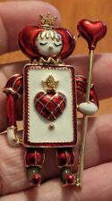 Queen hearts brooch for sale  CHESTER