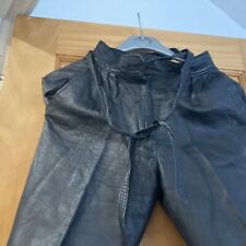 Real leather trousers for sale  BARNOLDSWICK