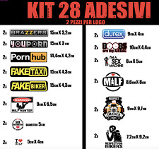 Kit adesivi moto usato  Italia