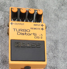 Boss DS-2 Turbo Pedal De Efeito Distorção Para Guitarra Usado Testado Trabalho Do Japão, usado comprar usado  Enviando para Brazil
