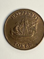 Vintage halfpenny token for sale  Omaha