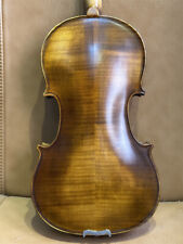 Violino profissional feito à mão tamanho 4/4 duas peças atrás para iniciantes + vídeo sonoro, usado comprar usado  Enviando para Brazil