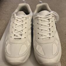 Geox white trainers for sale  ASCOT